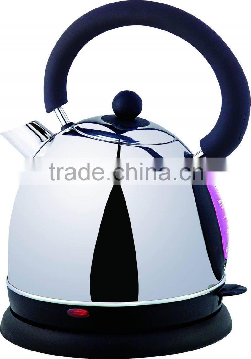 Low price hotel use /household and efficient stainless steel mini electric water kettle