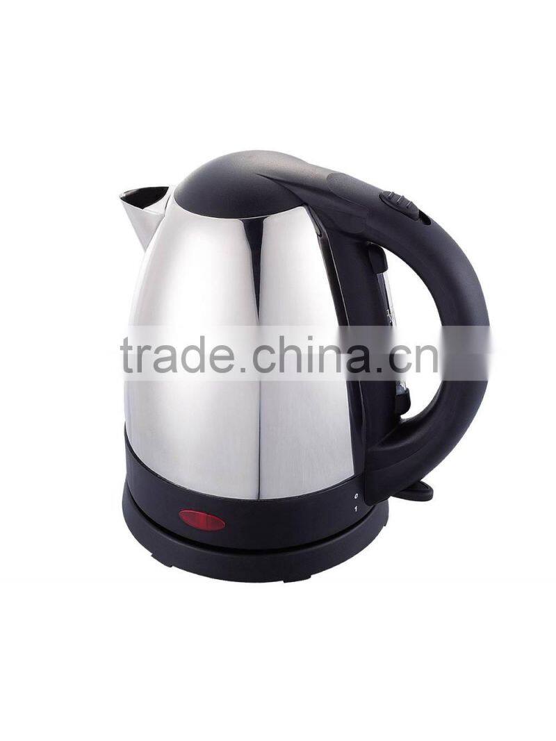 1.7L Low Price The best stainless steel electric water kettle CE,CB,ROHS,ETL certification