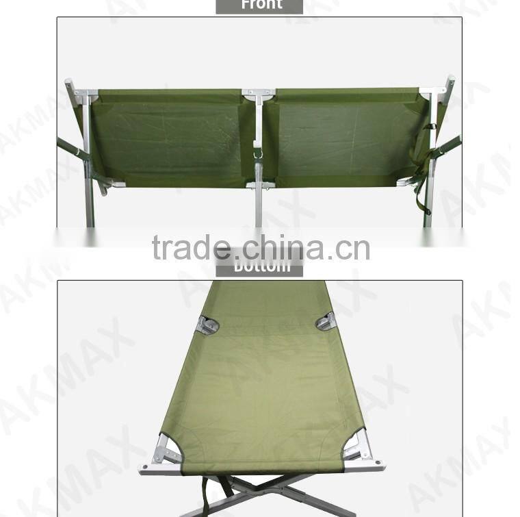 Portable army folding bed outdoor bed