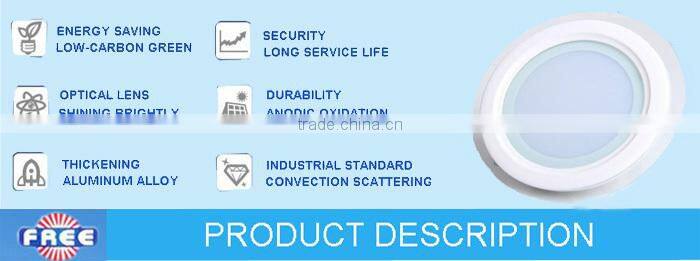LED panel lamp accessary,6w aluminum die casting,round,China alibaba supplier