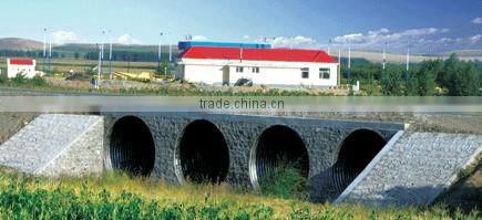 gold supplier arch corrugated galvanized culvert