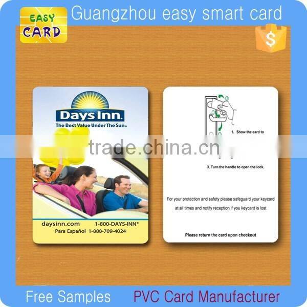 13.56MHz 1K F08 rfid card for hotel door access control
