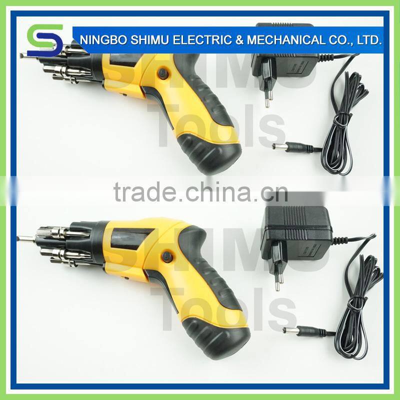 4.8V, 1.3Ah 4.8V cordless rechargeable screwdriver