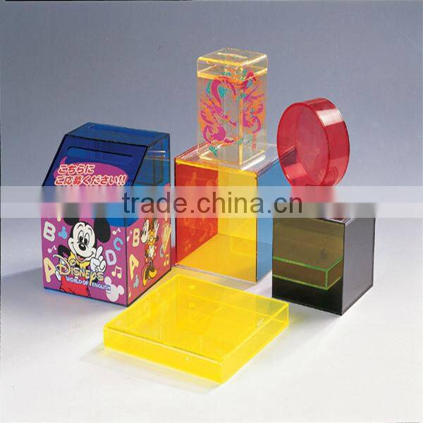 pink elegant plastic display / containers