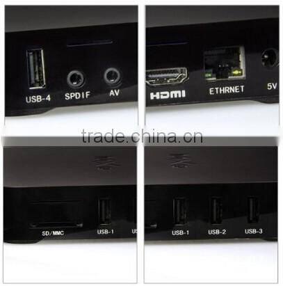 MXQ Amlogic S805 XBMC Media Player Quad Core Android 4.4 Smart TV BOX H.265 1080p 1G 8G Media Android Box