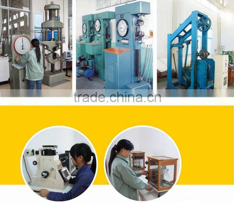 ungalvanized 6*36+IWRC elevator steel wire rope