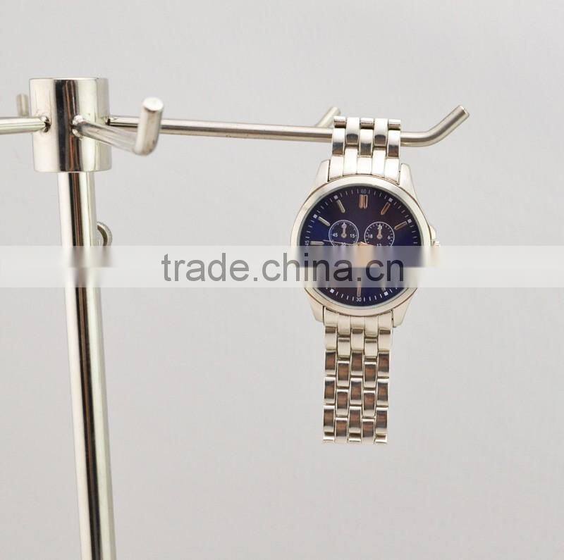 Classic mans business watch fake three eyes quratz waterproof watch