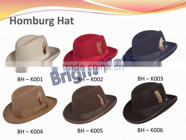 Wool Felt Bavarian Style Hat