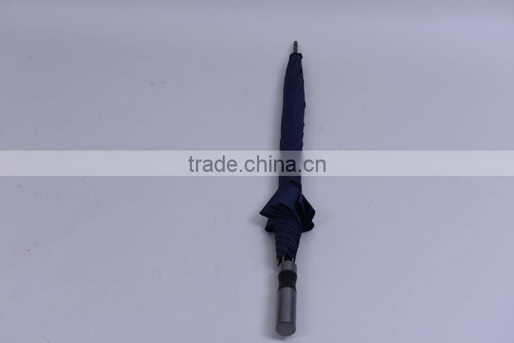 Super light Straight Umbrella Aluminium handle any color by umbrella