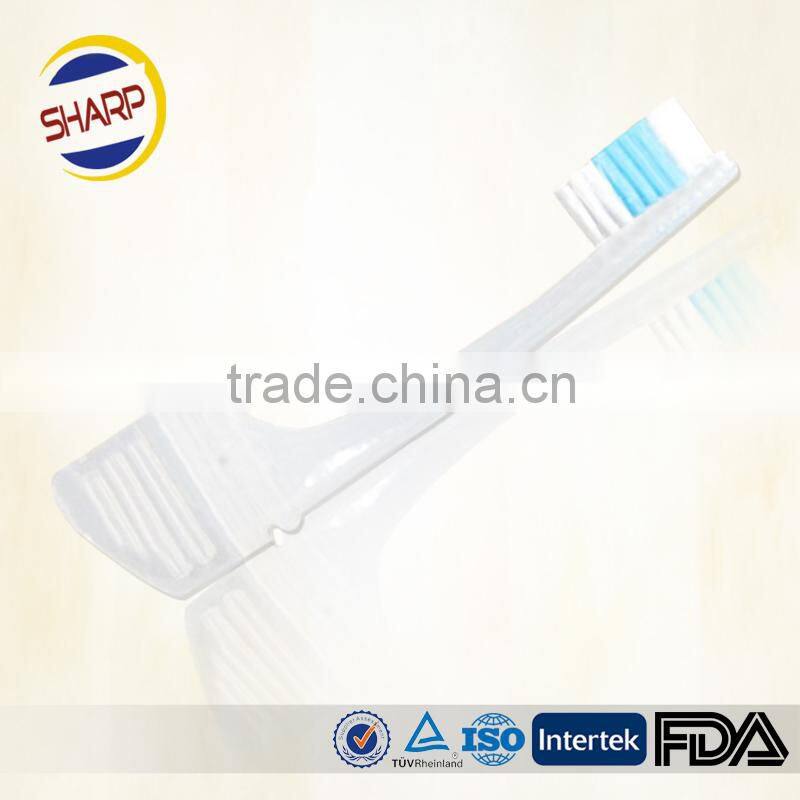Wholesale transparent toothbrush with cover / personalized toothbrush for sales