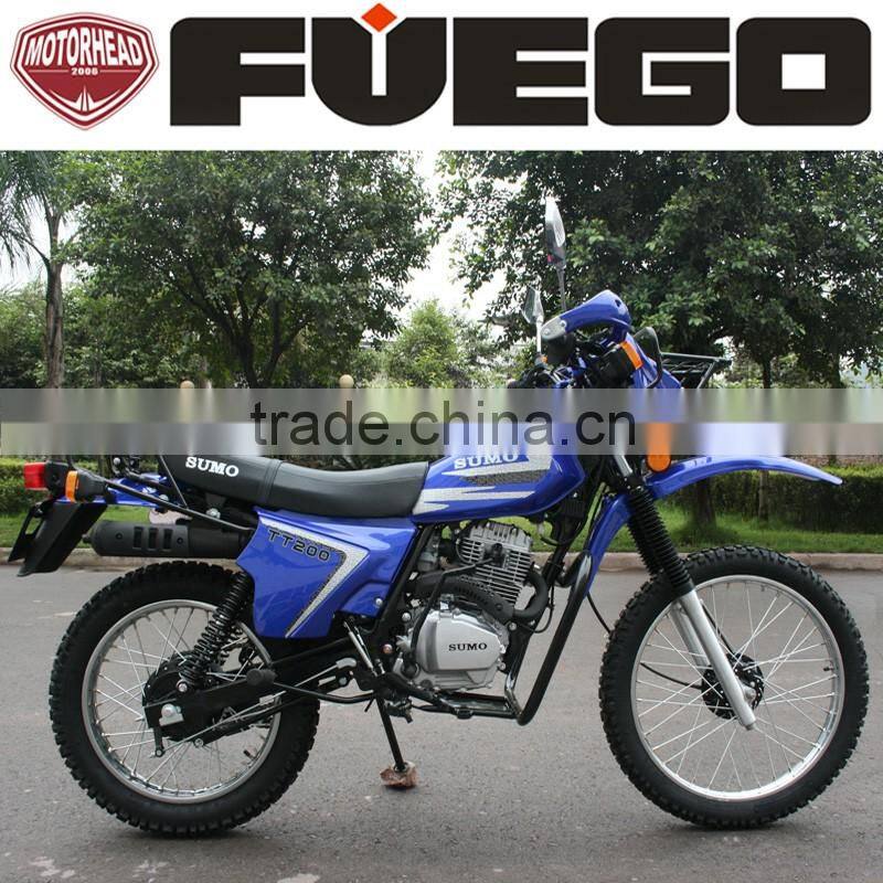 Cheap Enduro Dirt Bikes 200cc 250cc With Knobby Tires Silence Exhaust Muffler Number Plates Motorcycles