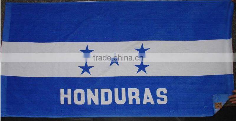 dyed round adult hooded beach towel extra large