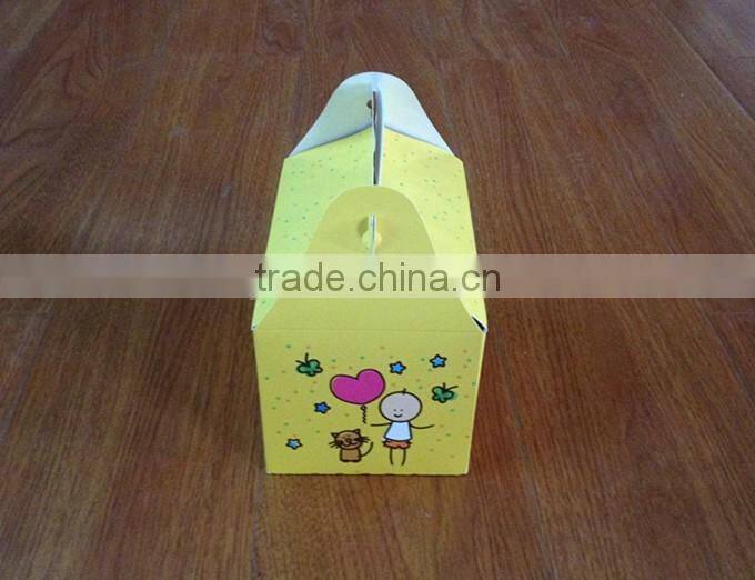 Custom Made Folding Kraft Paper Gift Boxes