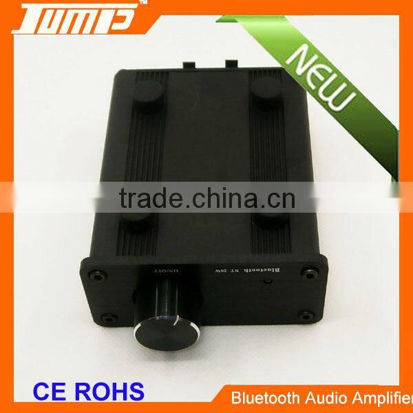 ShenZhen Manufacturer aluminum housing high quality 20W+20W audio home bluetooth amplifier