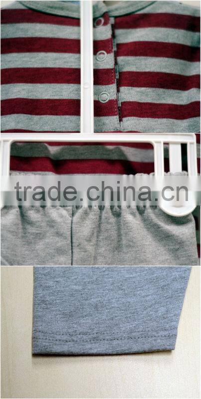 100% Cotton Newborn Elegant Baby Clothing Gift Set Red Pinstripe Suit Infant Boys Clothing "11"