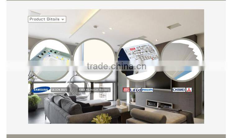 CE RoHS approved 72W 600*1200 mm ultra thin led panel light with dimming function