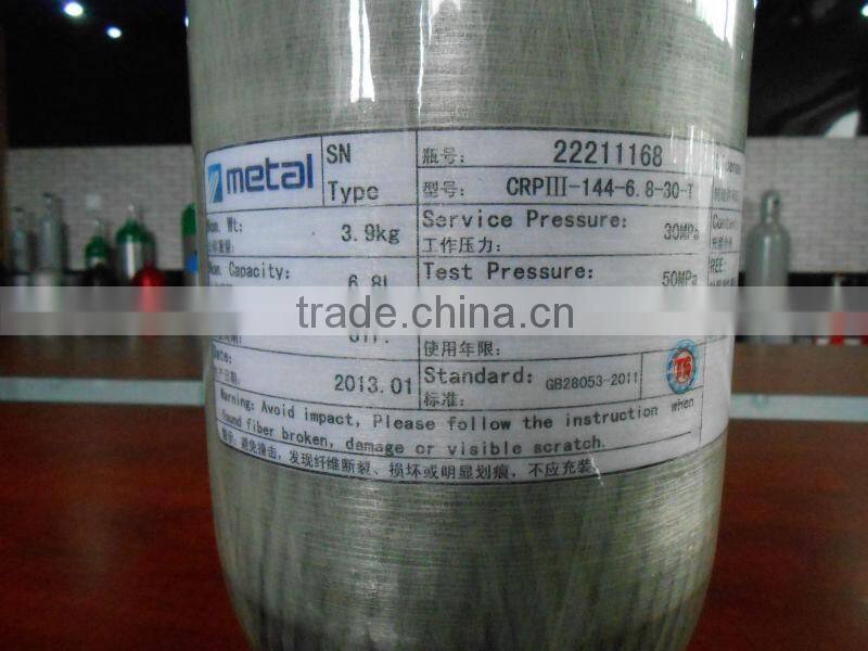 6.8 Liter Composite Cylinder