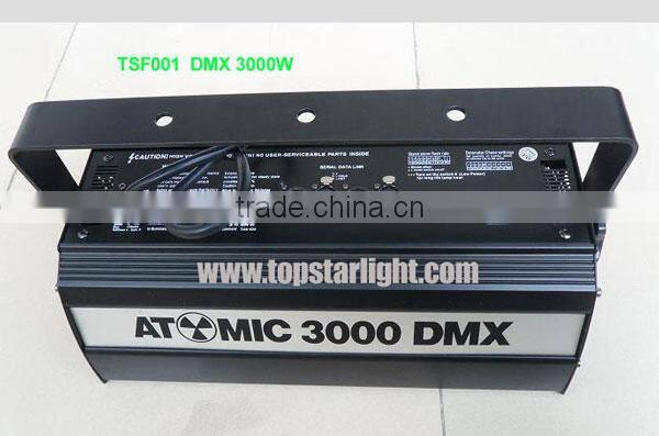 atomic strobe light/atomic 3000W strobe/ DMX stage light/ TSF hight brightness China stage strobe light