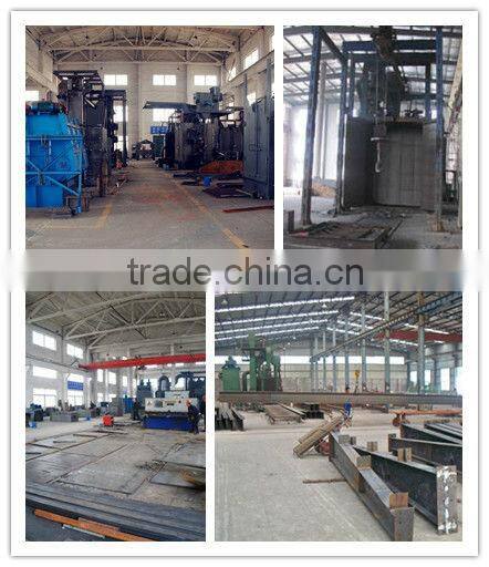 ISO Approved Q32 Bolts and Nuts Cleaning Tumblast Crawler Sandblaster