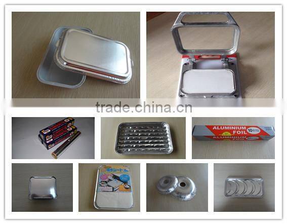 With Its Equipment Aluminum Foil Container Making Machine