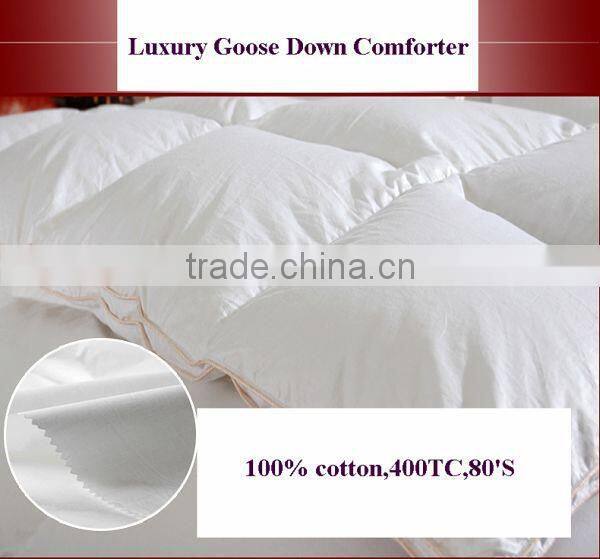 400TC Cotton Luxury Goose Down Comforter