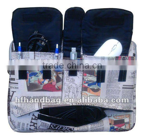 Newspaper England flad Laptop Bag Popular Durable waterproof&shockproof computer bag for tablet PC 2012