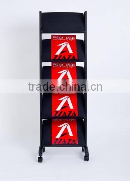 high quality newspaper and magazine display stand