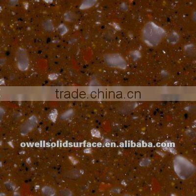 Composite Acrylic transparent corian solid surface sheets tabletop 3mm corian