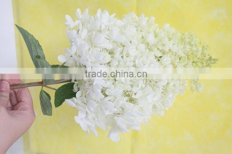 Reasonable price crazy selling decorative supplies white hydrangea