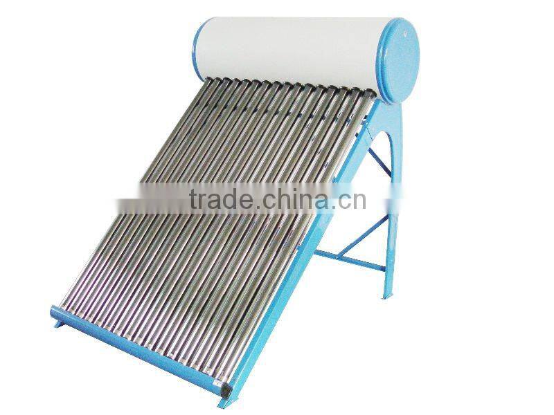 Non pressurized 58*1800mm best sale new patented solar water heater