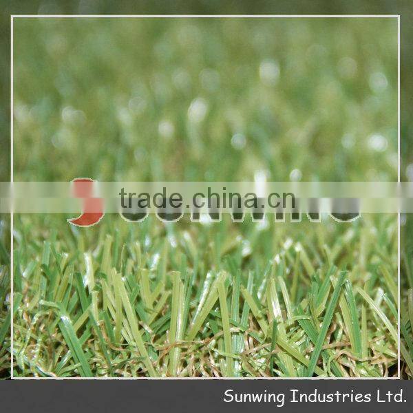 Sunwing wholesale artificial grass for landscaping garden roadside