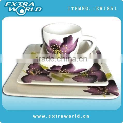 spring flower ceramic milk jug
