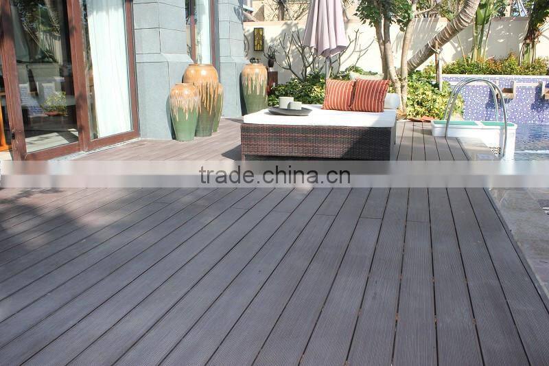 Green Building materials durable colorful outdoor wpc decking