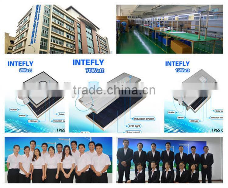 led light LED Round Solar LED Integrated Solar Lighting waterproof led lighting 30W waterproof lighting for Garden