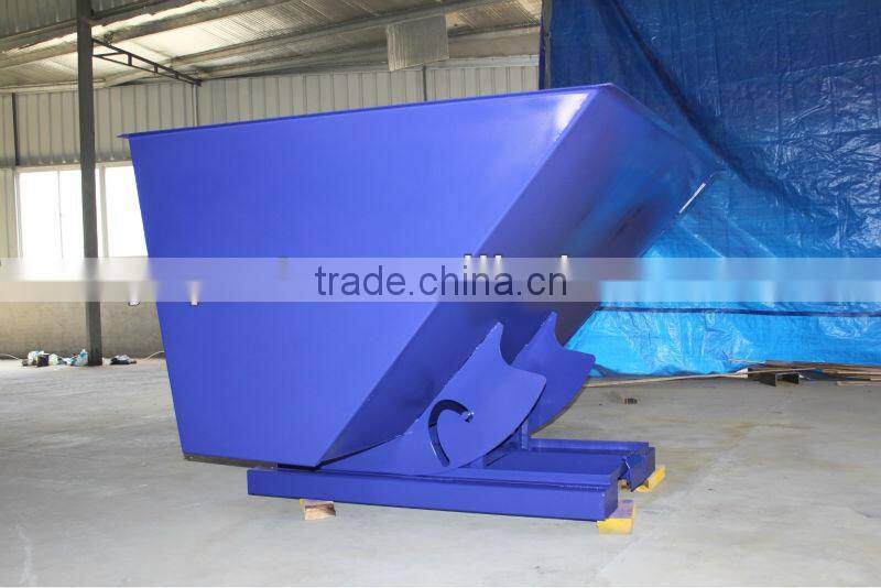 metal forklift waste bin skip bin