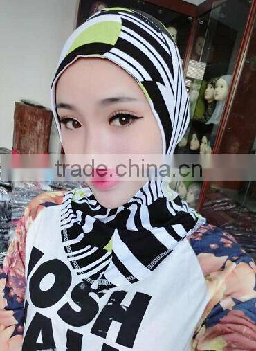 C069 new style print ninja inner underscarf,full underscarf to cover neck