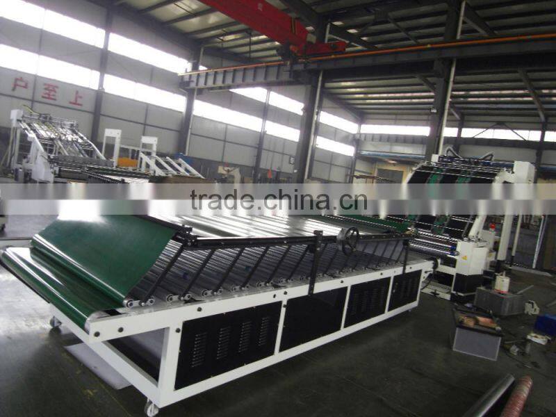 PLC Control System Automatic Flute Laminating machine
