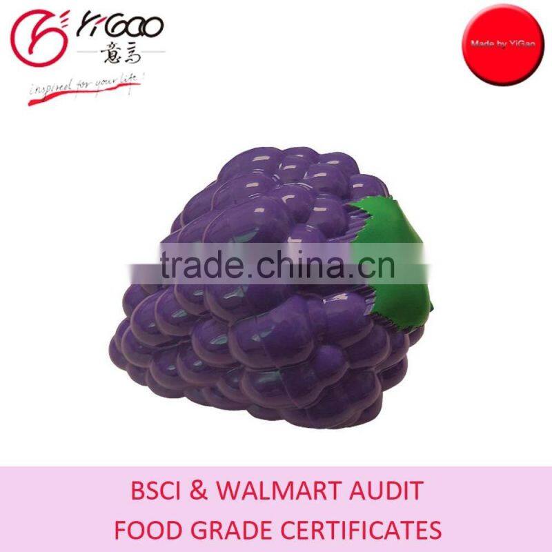 Food Grade Plastic Grape Keeper Container, Purple