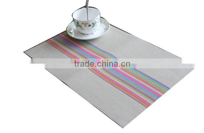 Good Durable PVC Woven Tablemat/Dining mat