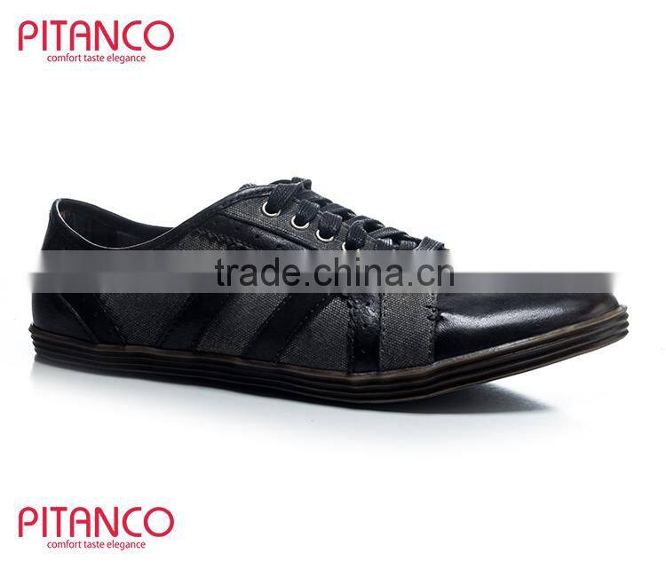 genuine leather men casual shoes nice perfect shoes Denim lace-up shoes
