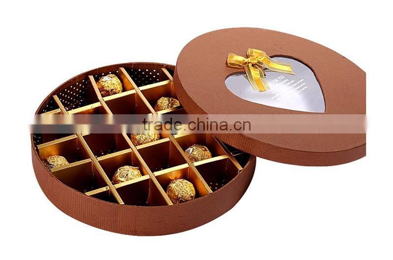 2015 new paper chocolate box pc with small quantity