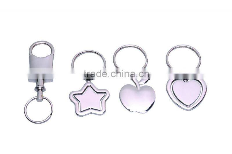 Wholesales all kinds metal key chain, blank keychain and key fobs
