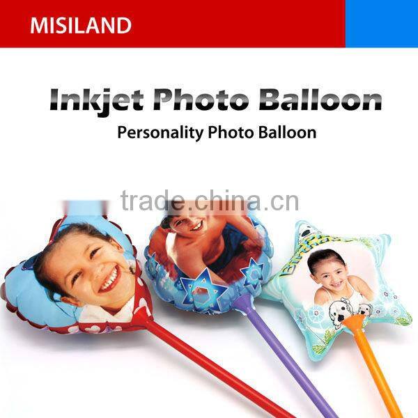 DIY Inkjet Printable Photo Balloon with heart, star, round shape ( Make by hand )