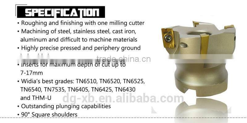 Liken TAP Right Angle Shoulder High precision side Milling Cutter for excellent surface finishing
