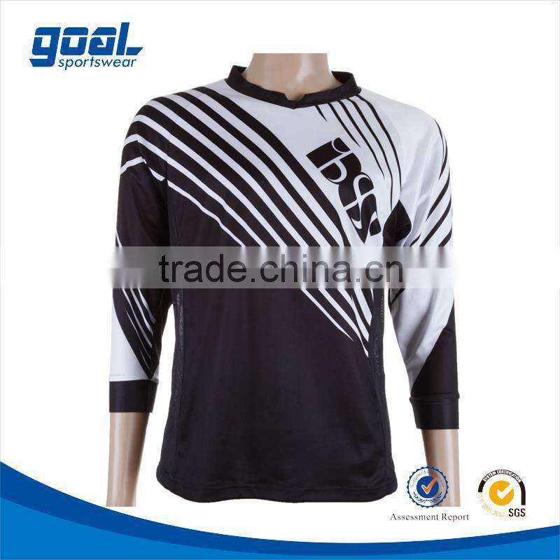 2015 sublimation printing plain short sleeve motocross jersey