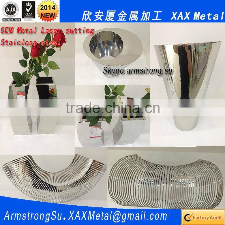 XAX09LC OEM ODM custom titanium ti gold rose yellow red silver metal Air Plasma Arc Cutting provider