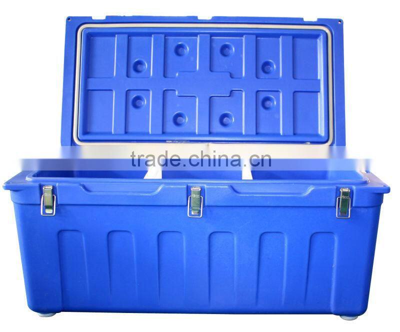 Plastic Ice cooler box ( Material: PE&PU )