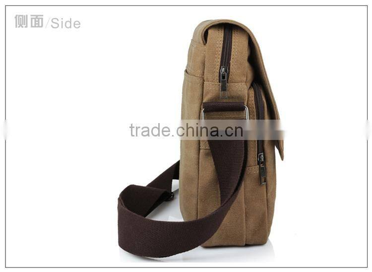 High quality!!!2013 new model green canvas canvas toolkit bag,custom logo canvas shoulder bag in Guangzhou