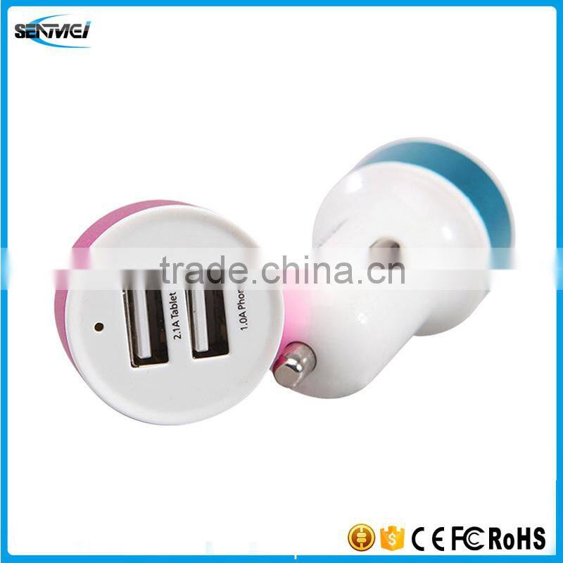 Original Design 2 Retractable Car Charger,Car Phone Charger for iPhone6