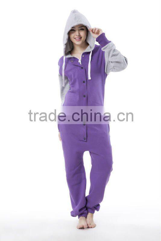 Adult one piece onesie jumpsuit